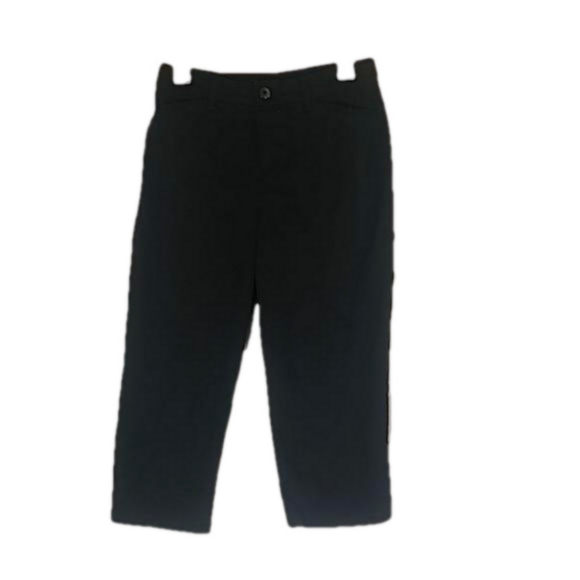 Croft & Barrow Classic Fit Stretch Capri Pants Size 6 Black - Picture 1 of 9